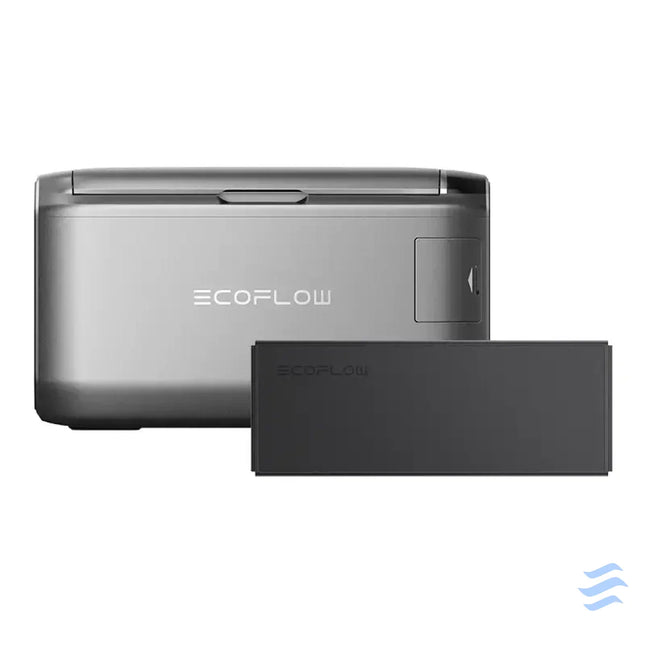 Set: EcoFlow Glacier 35L Portable Refrigerator + 298Wh Battery. Camping