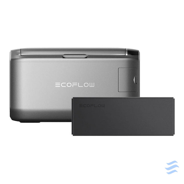 Set: EcoFlow Glacier 35L Portable Refrigerator + 298Wh Battery. Camping