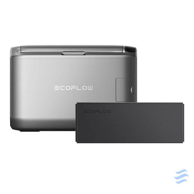 Set: EcoFlow Glacier 45L Portable Refrigerator + 298Wh Battery. Camping