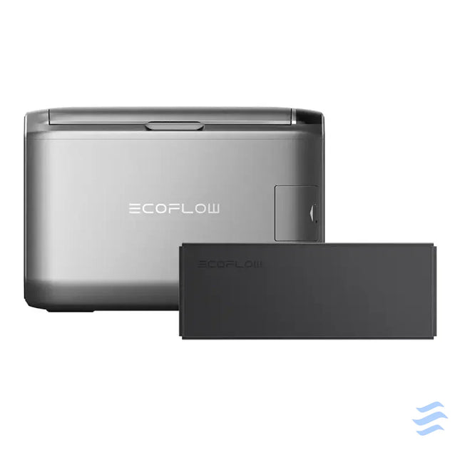 Set: EcoFlow Glacier 45L Portable Refrigerator + 298Wh Battery. Camping