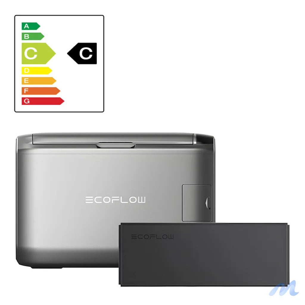 Set: EcoFlow Glacier 45L Portable Refrigerator + 298Wh Battery.