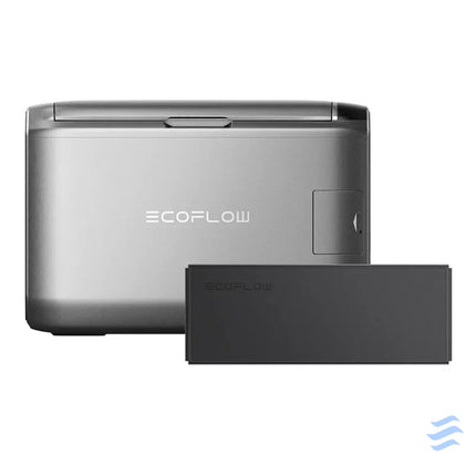 Set: EcoFlow Glacier 55L Portable Refrigerator + 298Wh Battery. Camping