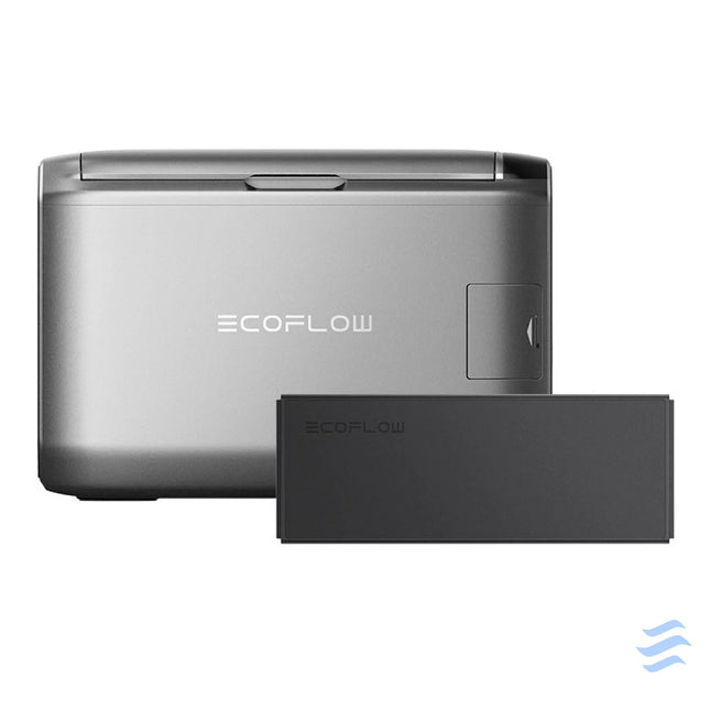 Set: EcoFlow Glacier 55L Portable Refrigerator + 298Wh Battery. Camping