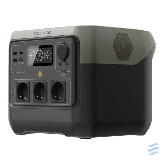 Set: EcoFlow River 2 Pro power station + 160W photovoltaic panel. Power stations