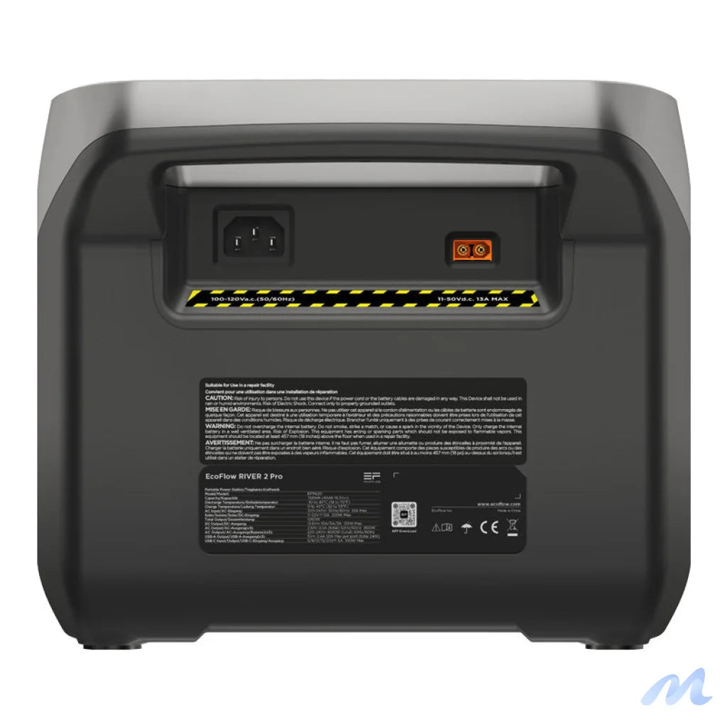 Set: EcoFlow River 2 Pro power station + 160W photovoltaic panel.