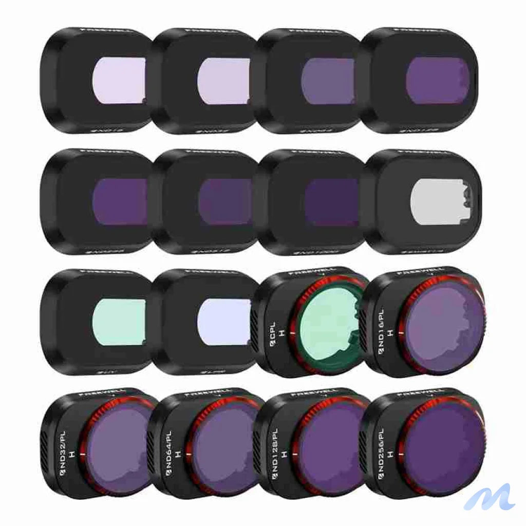 Set of 16 filters Freewell for DJI Mini 4 Pro drone