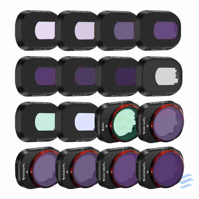 Set of 16 filters Freewell for DJI Mini 4 Pro drone Filters for drones