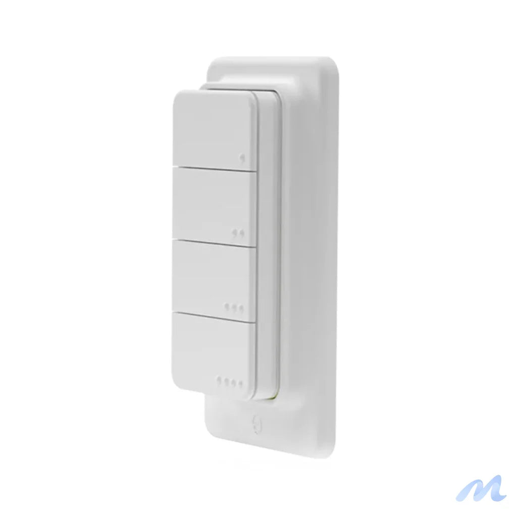 Set of 2 Blind/curtain WiFi controllers Shelly Shutter + BLU RC Button 4