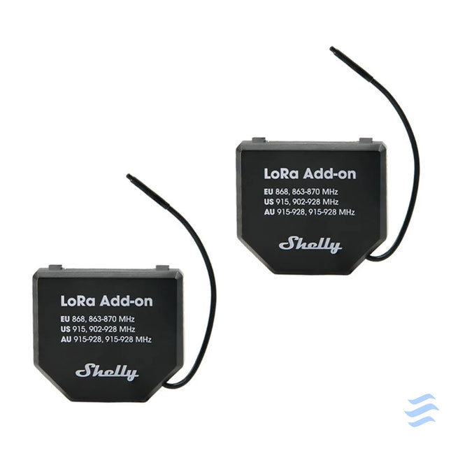 Set of 2 EU868 Relays for gen.3/4 Shelly LoRa Add on Smart controllers