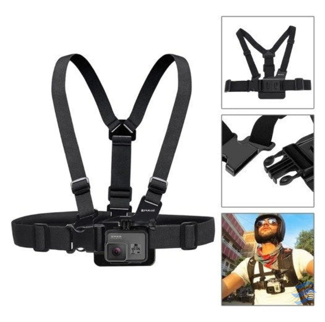 Set of 20 Puluz accessories for sports cameras (including Osmo Action 5 Pro Insta360 Ace Pro 2) PKT18 Sets