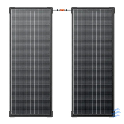 Set of 2x EcoFlow 130W photovoltaic panel (rigid construction) Photovoltaic panels