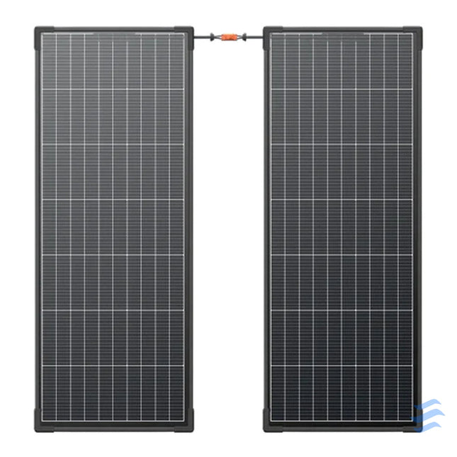 Set of 2x EcoFlow 130W photovoltaic panel (rigid construction) Photovoltaic panels