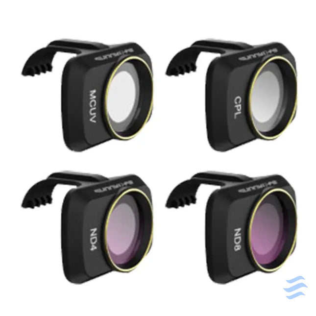 Set of 4 filters CPL ND 4/8 UV Sunnylife for DJI Mini 2 (MM FI9257) Filters for drones