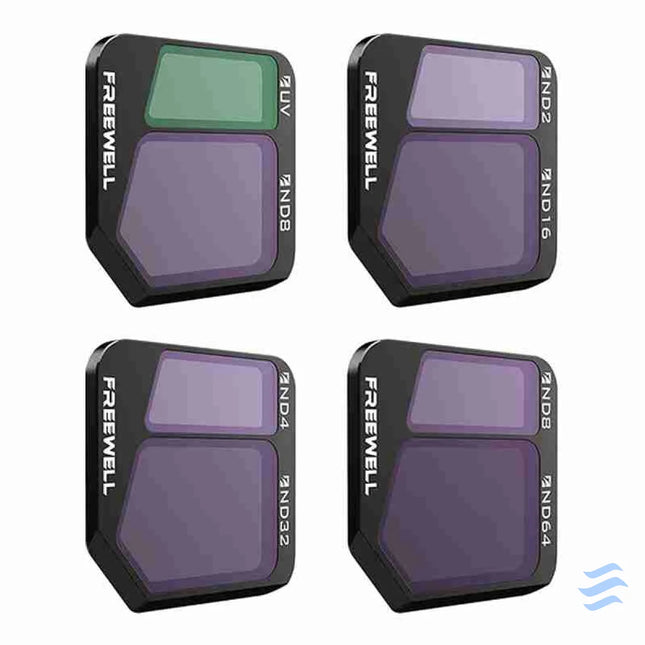 Set of 4 filters Split ND Freewell for DJI Mavic 3 DJI