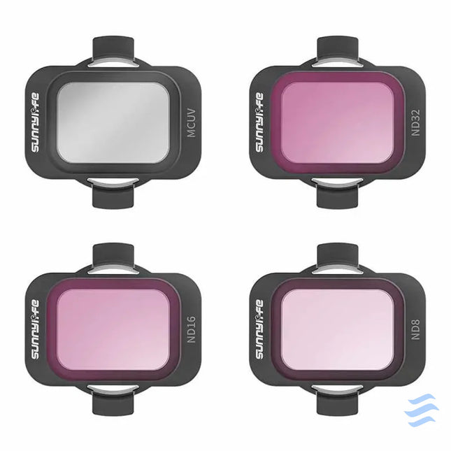 Set of 4 filters Sunnylife MCUV ND8/16/32 for DJI Avata 2 Filters for drones