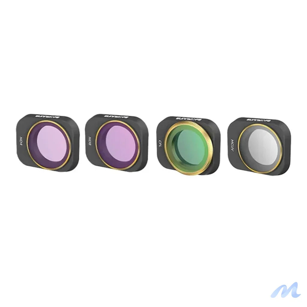Set of 4 filters UV+CPL+ND4+ND8 Sunnylife for DJI Mini 3 Pro (MM3-FI418)