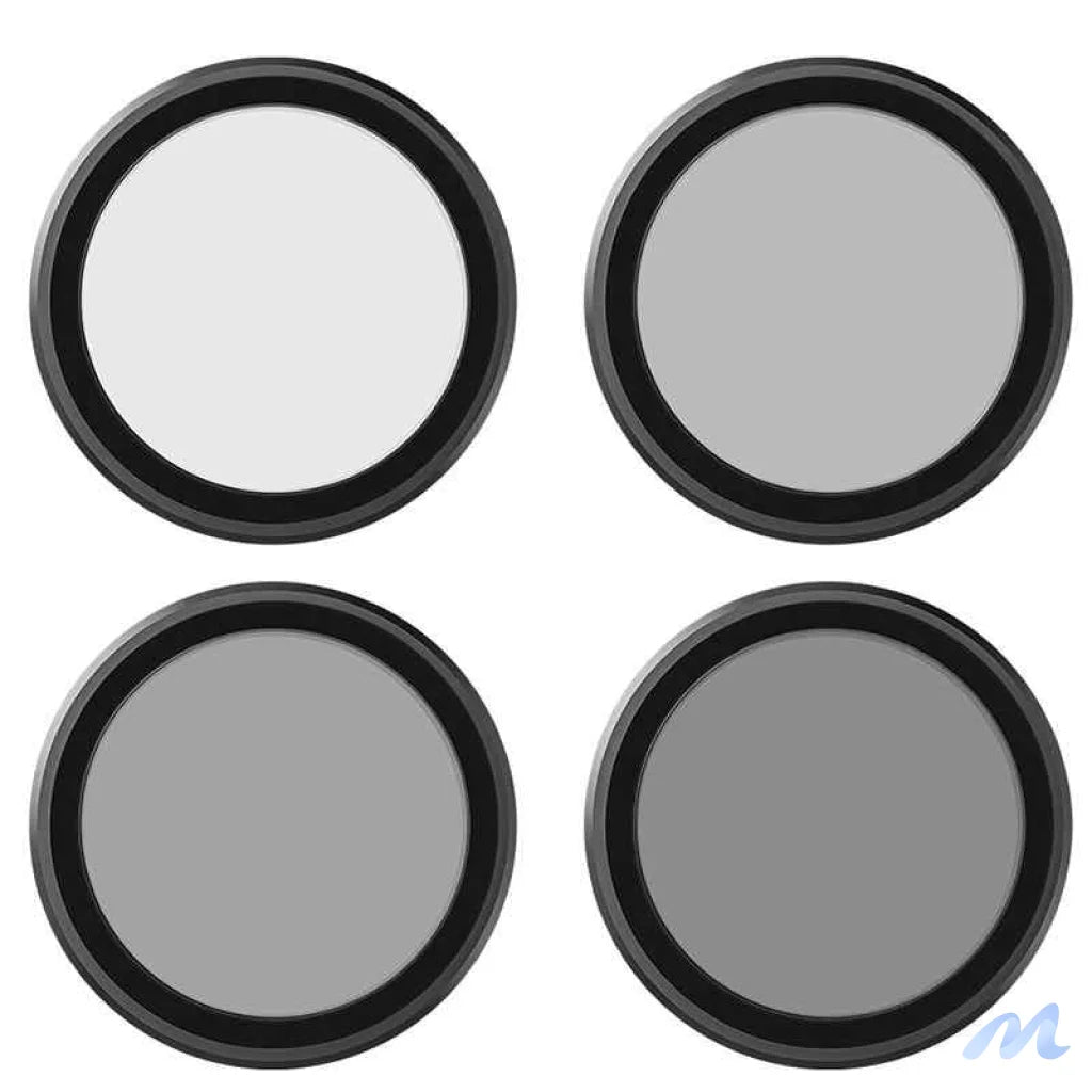 Set of 4 TELESIN CPL/ND8/ND16/ND32 filters for DJI Osmo Action 3 / 4 / 5