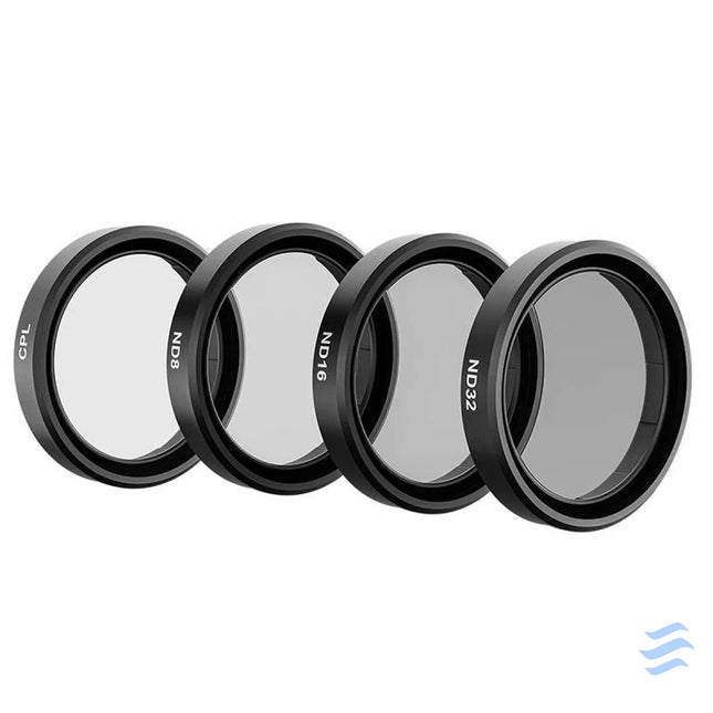 Set of 4 TELESIN CPL/ND8/ND16/ND32 filters for DJI Osmo Action 3 / 4 / 5 For sports cameras