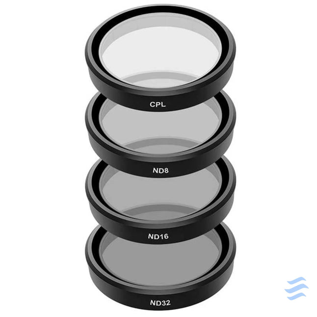 Set of 4 TELESIN CPL/ND8/ND16/ND32 filters for DJI Osmo Action 3 / 4 / 5 For sports cameras