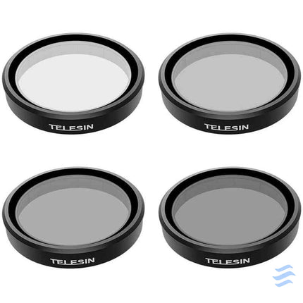 Set of 4 TELESIN CPL/ND8/ND16/ND32 filters for DJI Osmo Action 3 / 4 / 5 For sports cameras