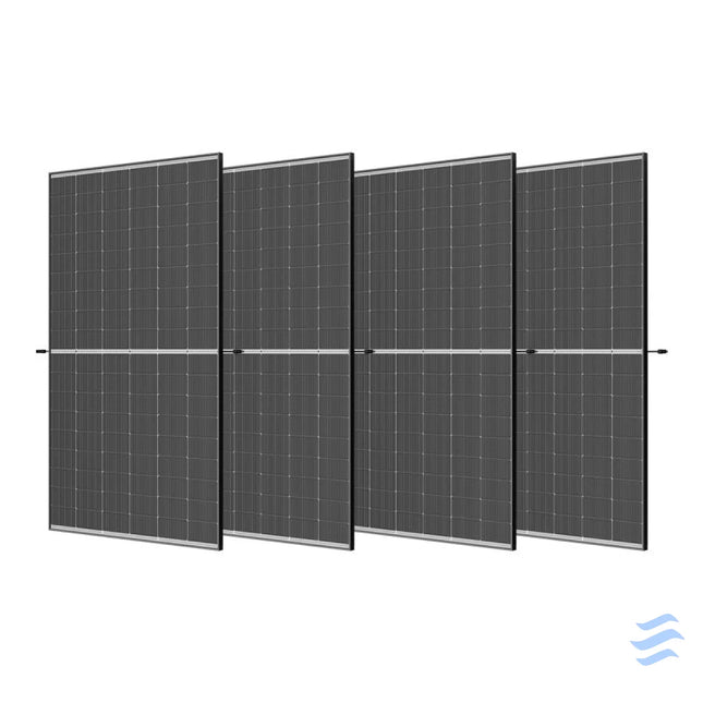 Set of 4x Trina 510W photovoltaic panel. Photovoltaic panels