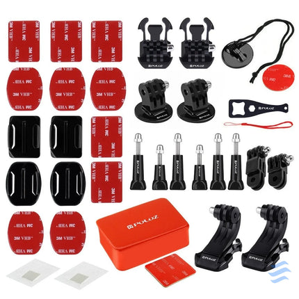 Set of 53 Puluz accessories for sports cameras PKT09 Sets