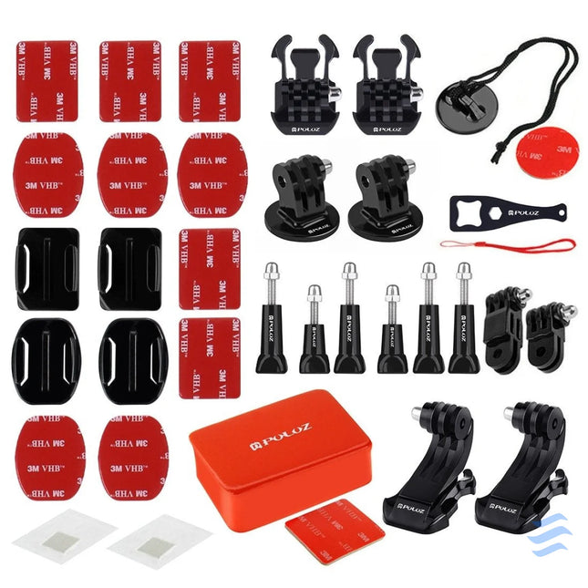 Set of 53 Puluz accessories for sports cameras PKT09 Sets