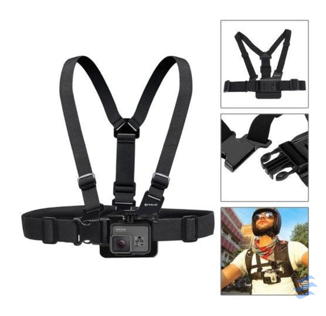 Set of 53 Puluz accessories for sports cameras PKT26 Sets