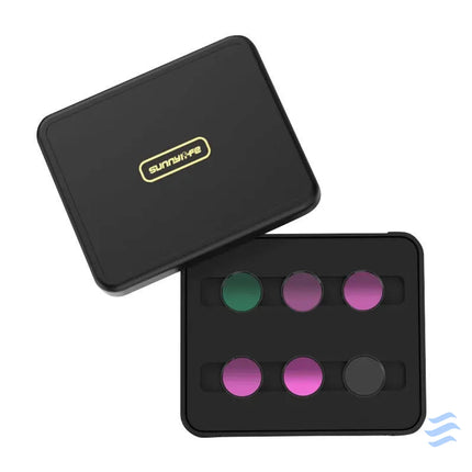 Set of 6 filters MCUV + CPL + ND4 + ND8 + ND16 + ND32 Sunnylife for Insta360 GO 3/2 For sports cameras