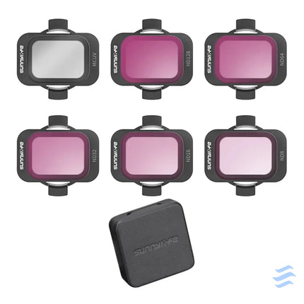 Set of 6 filters Sunnylife MCUV ND8/16/34/64/128 for DJI Avata 2 Filters for drones