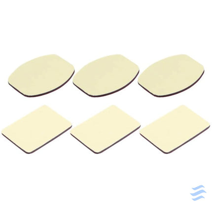 Set of 6x VHB Puluz stickers for Osmo Action / GoPro Hero / Insta360 One R. Sets