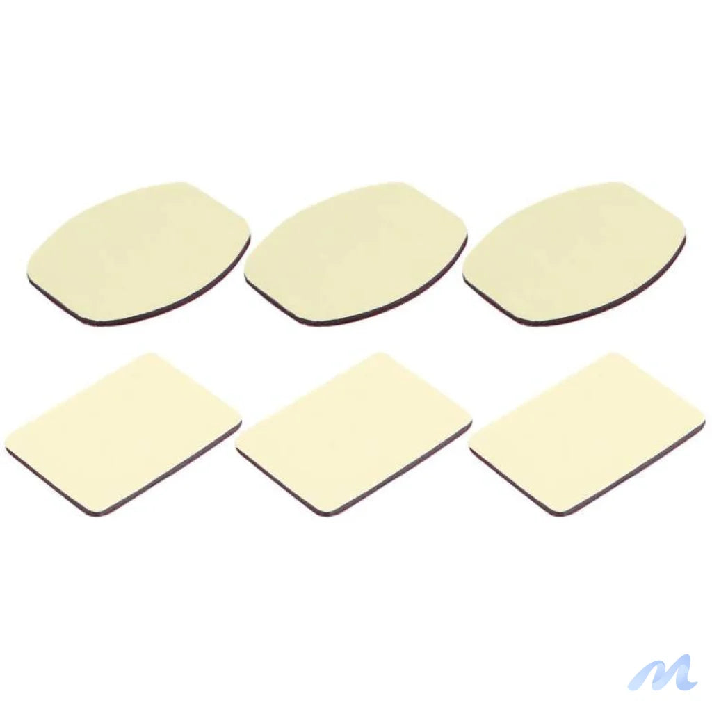 Set of 6x VHB Puluz stickers for Osmo Action / GoPro Hero / Insta360 One R.
