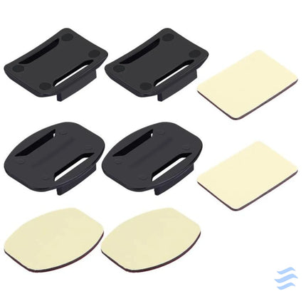 Set of Puluz stickers and mounts for spot cameras (including Insta360 X4 / X5 / DJI Osmo Action 5 Pro). Sets
