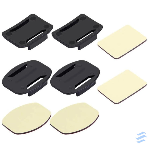 Set of Puluz stickers and mounts for spot cameras (including Insta360 X4 / X5 / DJI Osmo Action 5 Pro). Sets