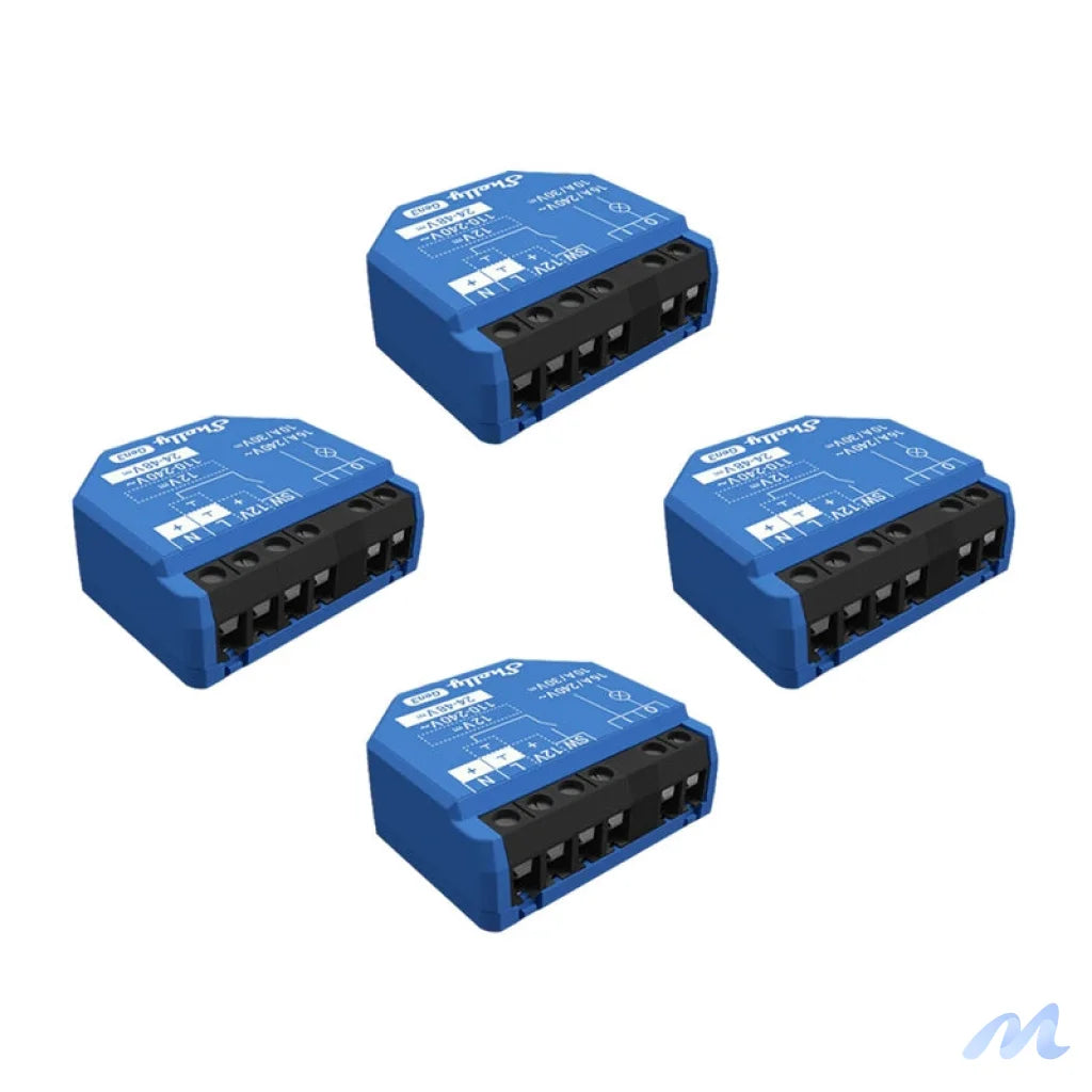 Shelly 1 Gen3 Set of 4 Controller WiFi/Bluetooth