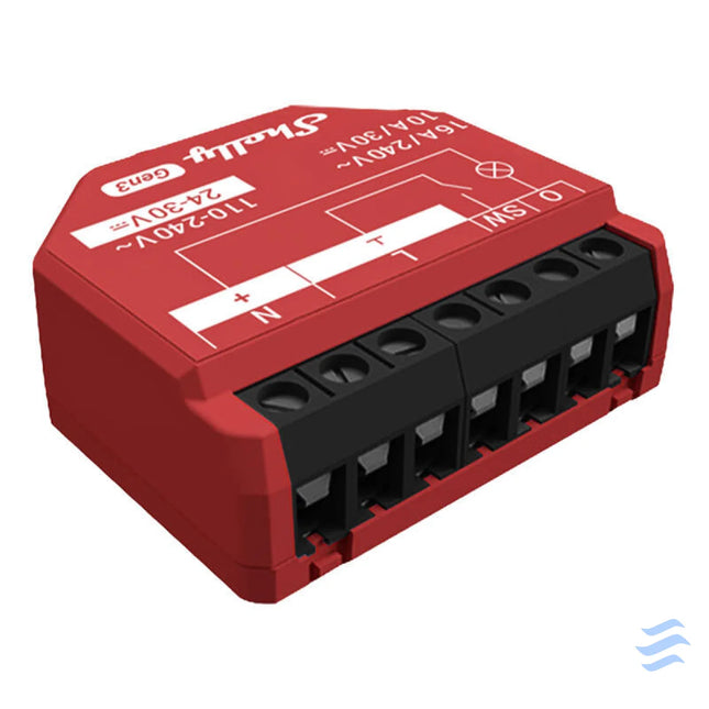 Shelly 1PM Gen3 Controller WiFi/Bluetooth Smart controllers