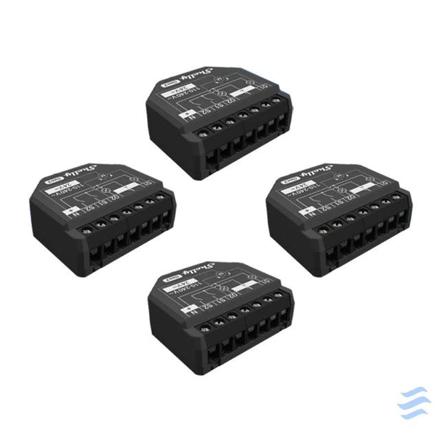 Shelly 2PM Gen3 Set of 4 Controller WiFi/Bluetooth Smart controllers