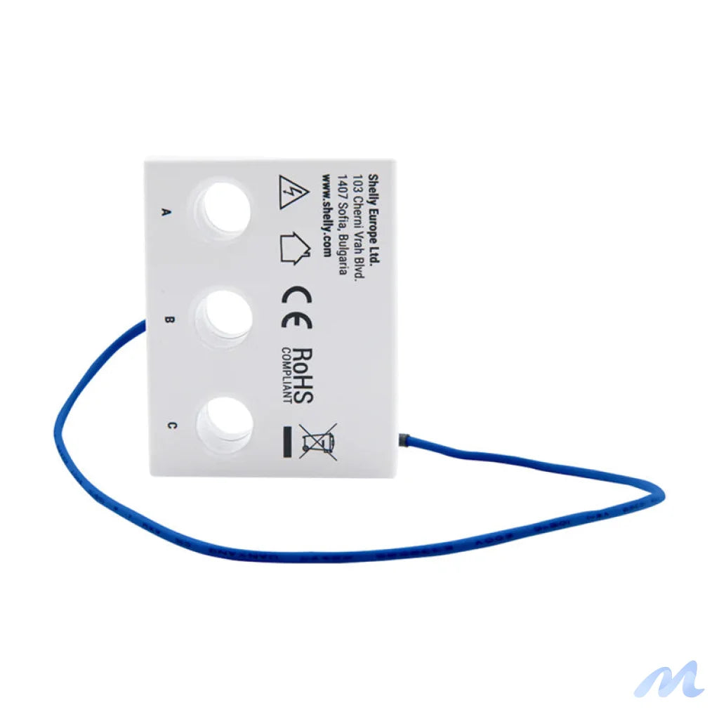 Shelly 3EM-63T Gen3 1/3-channel WiFi energy meter (flat terminal)