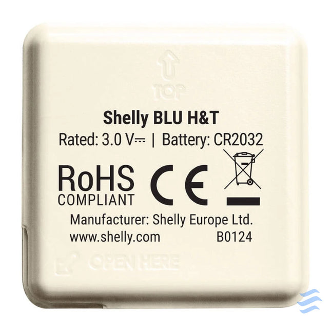 Shelly BLU H&T Temperature and humidity Sensor (Ivory) Sensors