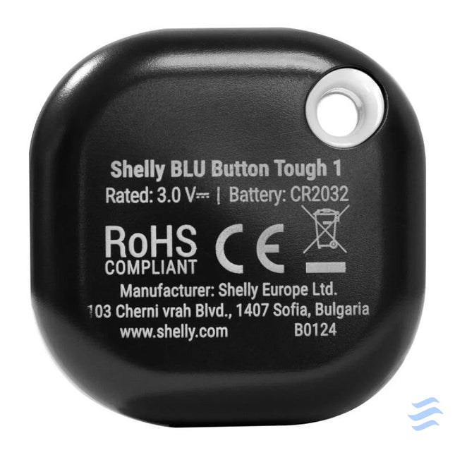Shelly BLU Tough 1 Action and Scenes Activation Button (Black) Switches
