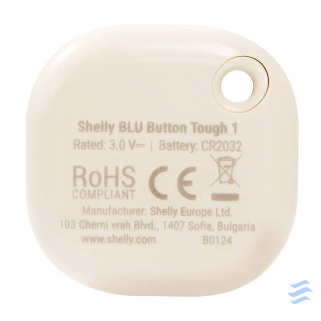 Shelly BLU Tough 1 Action and Scenes Activation Button (Ivory) Switches