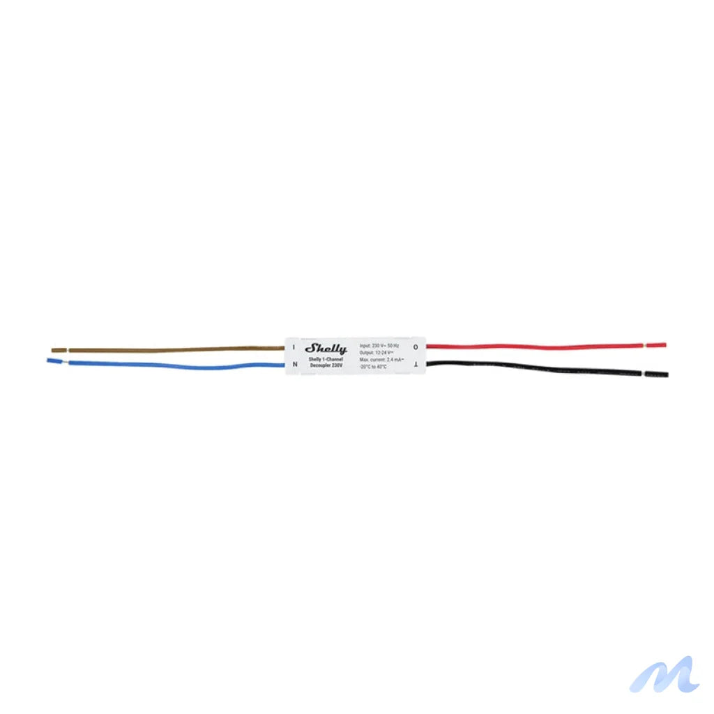Shelly Decoupler 1-channel decoupler 230V