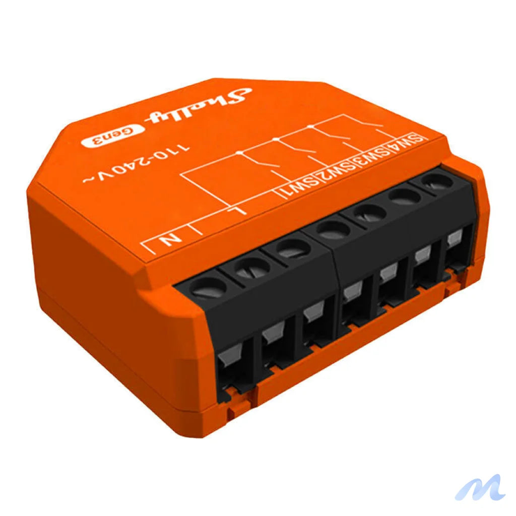 Shelly i4 Gen3 Controller, WiFi/Bluetooth