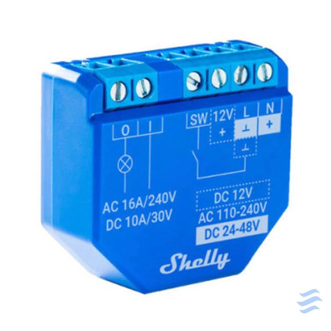 Shelly Plus 1 potential free Relay WiFi/Bluetooth Smart controllers