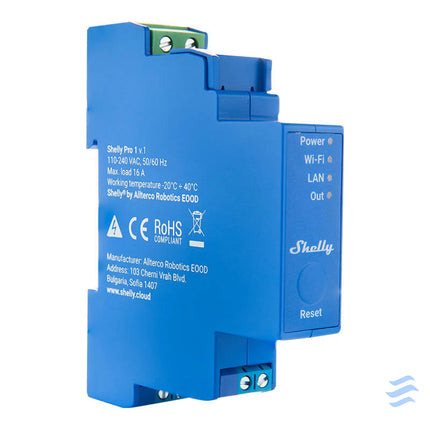 Shelly Pro 1 Potential free Switch with dry contacts Smart controllers