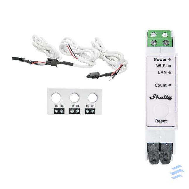 Shelly Pro 3EM 3CT63 WIFI 1/3 way power consumption meter Smart controllers