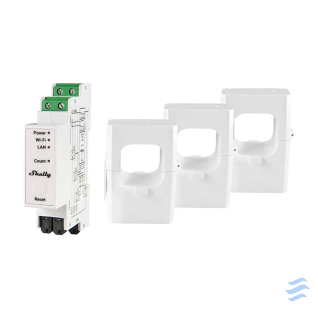 Shelly PRO 3EM 400A 2 Phase Energy Meter WiFi/Bluetooth Sensors