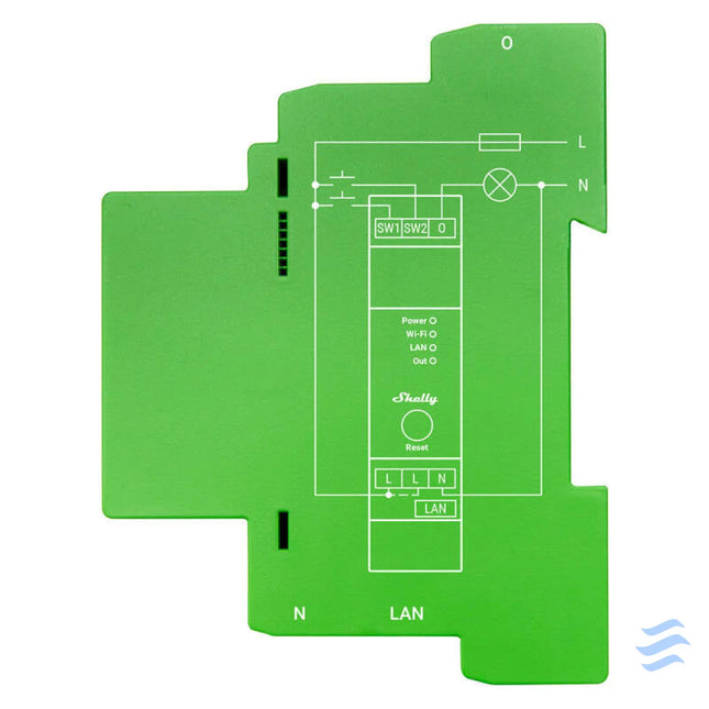 Shelly Pro Dimmer 1 DIN Rail Smart Switch 1 channel Smart controllers