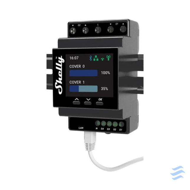 Shelly Pro Dual Cover PM DIN Rail Dual Controller WiFi (Power measurement) Smart controllers