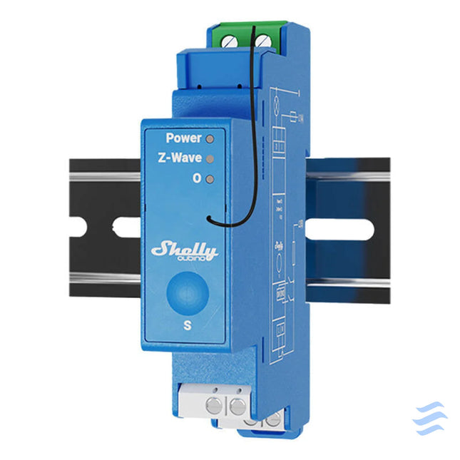 Shelly Qubino Pro 1 DIN rail Relay 1 channel Z Wave Smart controllers